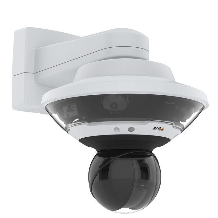 Axis Q6100-E Cámara IP Multisensor 4x5MP 360° PTZ WDR IK10 IP66 Exterior para Vigilancia (compatible Q61/Q63) 1