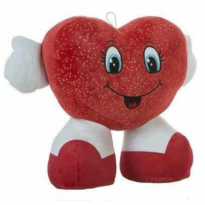Peluche corazón zapatón 32 cm 1 Peluche corazón zapatón 32 cm 1