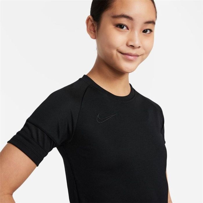 Camiseta de Manga Corta Infantil Nike Dri-Fit Academy Girls Negro 5-6 Años 4