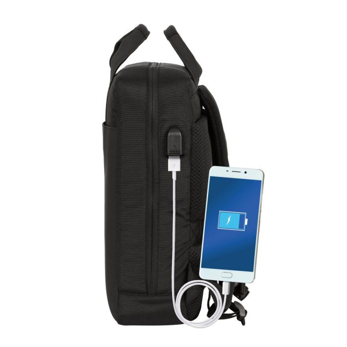 Mochila para Portátil Safta Business 13,3'' Negro (29 x 39 x 11 cm) 3 Mochila para Portátil Safta Business 13,3'' Negro (29 x 39 x 11 cm) 3