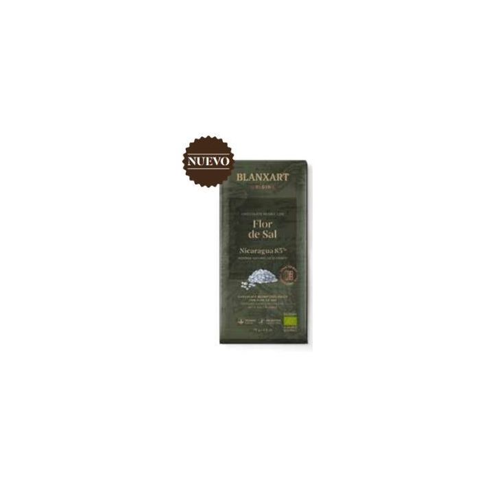 Blanxart Chocolate Nicaragua 85% Cacao con Flor de Sal 75g