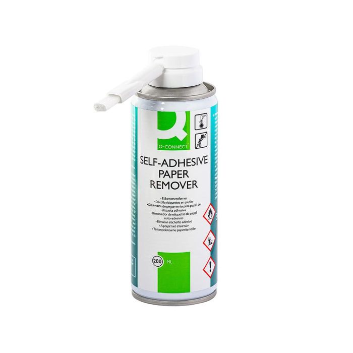 Limpiador De Pegamento Q-Connect Para Etiqueta Adhesiva Bote De 200 mL 1