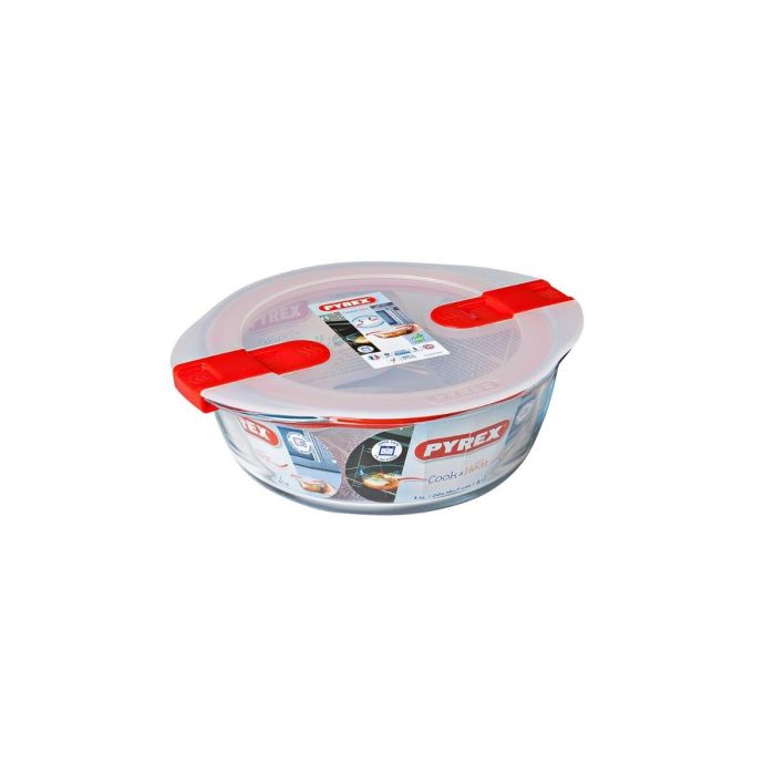 Hermetico Redondo Boro Cook&Heat Pyrex 21x18x7 cm-1,1 L 3