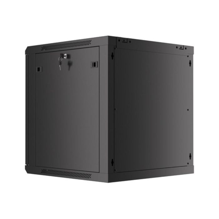 Lanberg WF01-6612-00B Armario Mural Rack 19 Pulgadas 12U Bastidor de Pared 60 kg Acero Negro 3