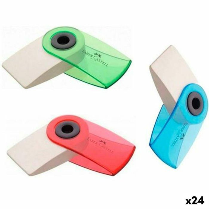 Goma de borrar Faber-Castell Sleeve Mini (24 Unidades) 0 Goma de borrar Faber-Castell Sleeve Mini (24 Unidades) 0