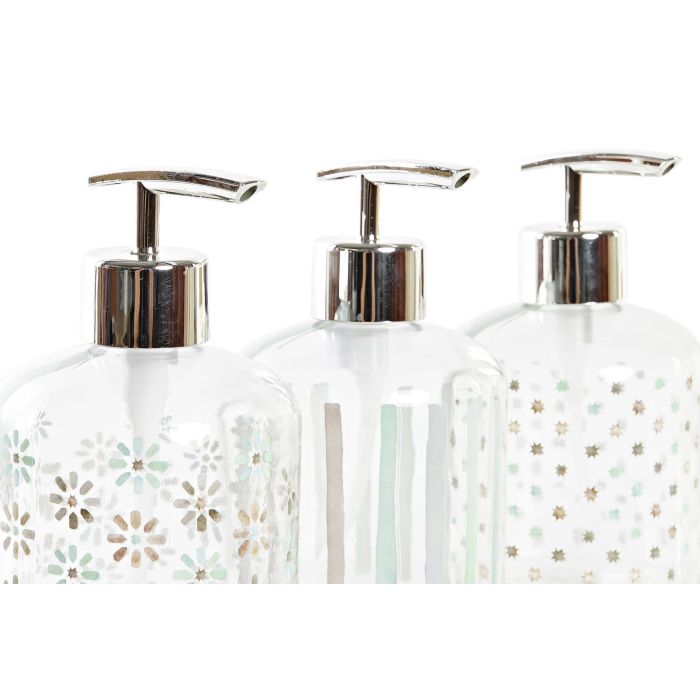 DKD Home Decor Dosificador Urban Cristal ABS Multicolor 350ml 8 x 14 x 8 cm (12 Unidades) 1 DKD Home Decor Dosificador Urban Cristal ABS Multicolor 350ml 8 x 14 x 8 cm (12 Unidades) 1