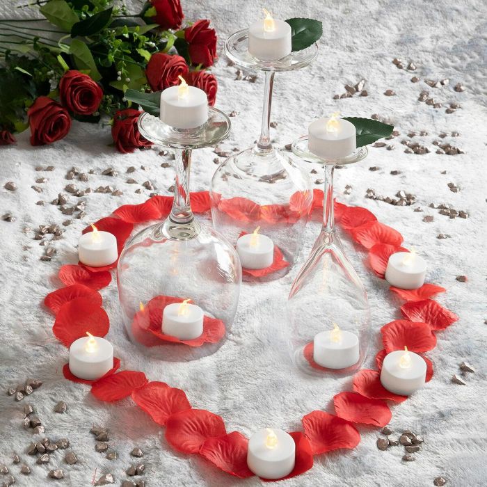 Set de Velas de Té LED Romandle InnovaGoods 12 Unidades 6 Set de Velas de Té LED Romandle InnovaGoods 12 Unidades 6