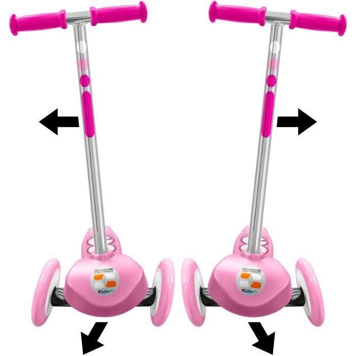 Patinete de 3 ruedas con dirección - STAMP - SKIDS CONTROL - Rosa 3 Patinete de 3 ruedas con dirección - STAMP - SKIDS CONTROL - Rosa 3