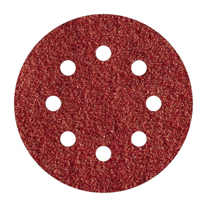 Wolfcraft Pack 5 hojas de lijar adhesivas, corindón grano 120 perforadas Ø125mm 2251000 0 Wolfcraft Pack 5 hojas de lijar adhesivas, corindón grano 120 perforadas Ø125mm 2251000 0