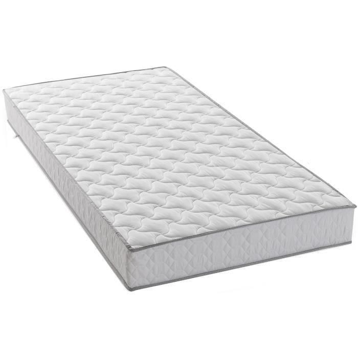 FINLANDEK Colchón 90 x 200 - Espuma - 14 cm - 5 zonas - Firme - HAHTUVA 1