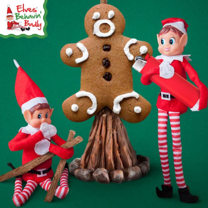 Elfo Travieso Elves Behavin' Badly Plástico (6 Unidades) 2