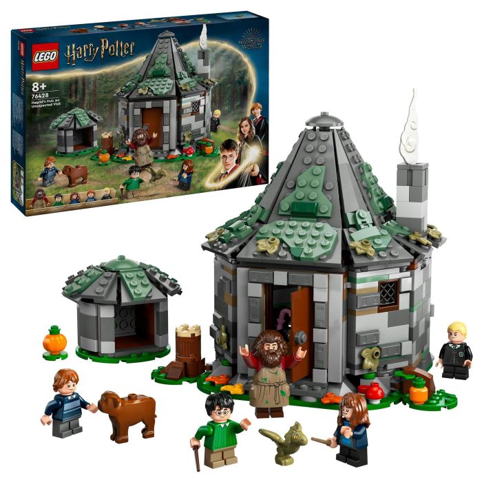 LEGO Harry Potter Cabaña de Hagrid: Una Visita Inesperada 76428 - Juego de Construcción de 896 Piezas, Para Niños a Partir de 8 Años