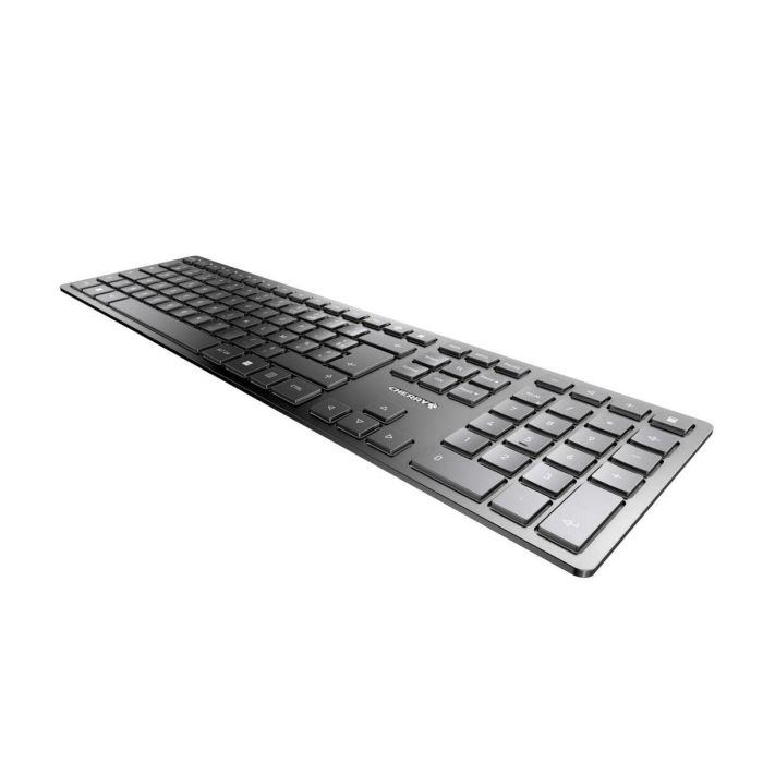Cherry KW 9100 SLIM Teclado Inalámbrico 2.4 GHz con Bluetooth Recargable Negro 10
