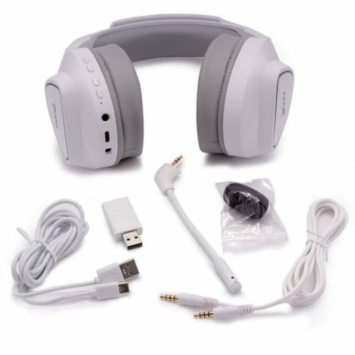 Auriculares con Micrófono Cool Blanco 2