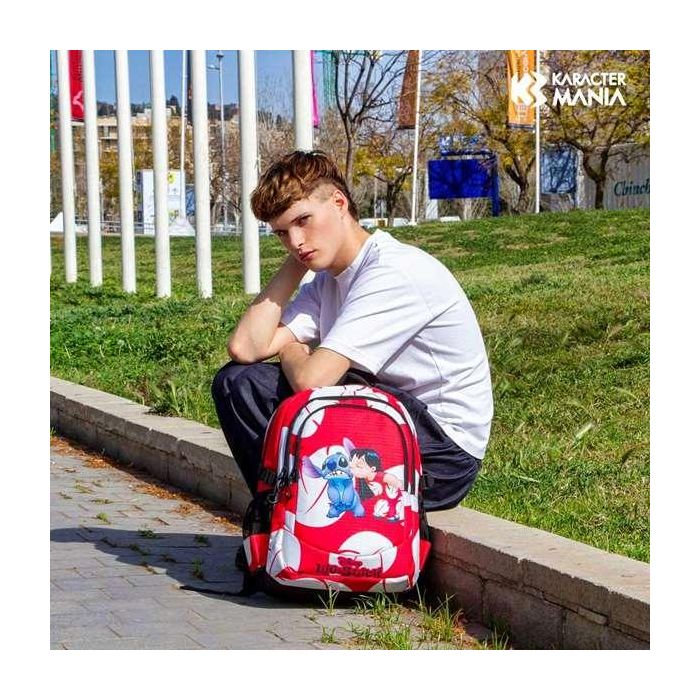 Karactermania Mochila Lilo y Stitch Run. Plus FAN K 44x34x21 cm Ripstop Roja Gran Capacidad 8 Karactermania Mochila Lilo y Stitch Run. Plus FAN K 44x34x21 cm Ripstop Roja Gran Capacidad 8