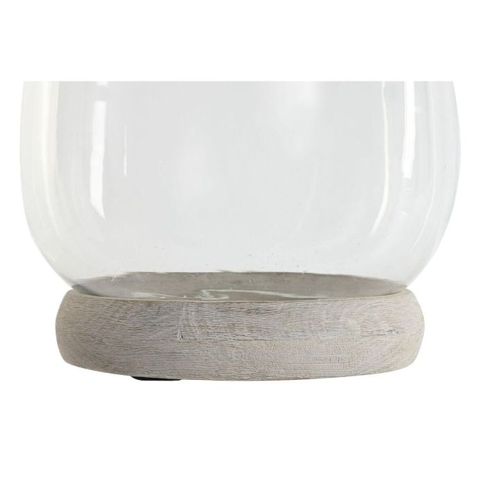 Portavela Mediterraneo DKD Home Decor Blanco 30 x 40 x 30 cm Set de 2 4 Portavela Mediterraneo DKD Home Decor Blanco 30 x 40 x 30 cm Set de 2 4