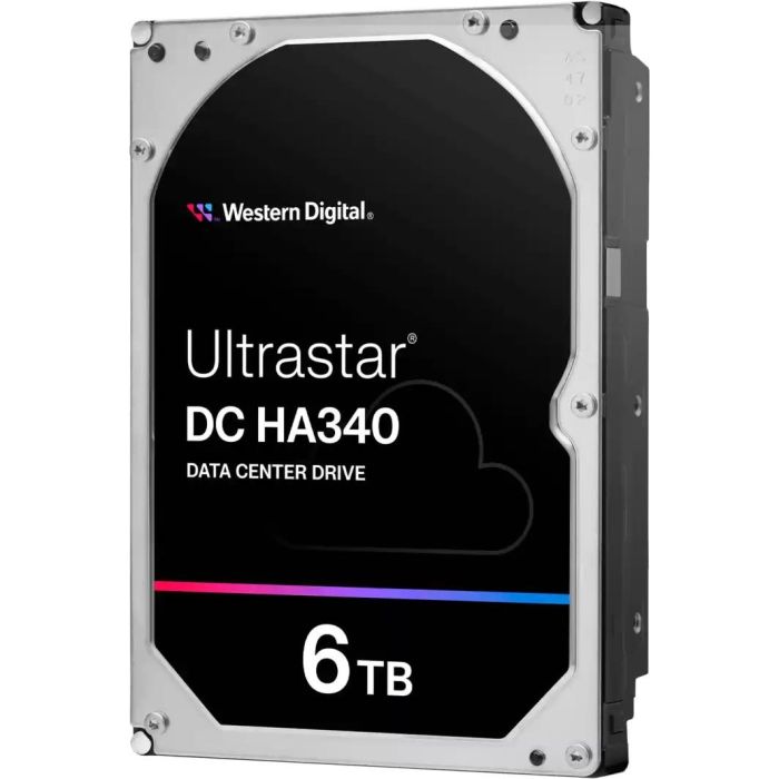 WESTERN DIGITAL Ultrastar DC HA340 8.89cm 3.5Zoll 26.1MM 6TB 256MB 7200RPM SATA 0 WESTERN DIGITAL Ultrastar DC HA340 8.89cm 3.5Zoll 26.1MM 6TB 256MB 7200RPM SATA 0