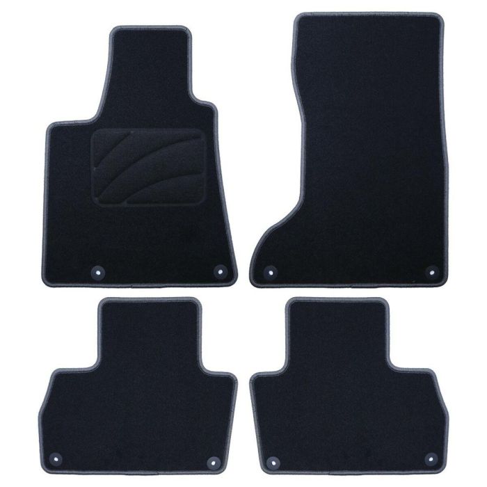 Set de Alfombrillas para Coche OCC Motorsport OCCMS0003GD Negro Gris oscuro Maserati Levante 2016 5 Piezas Set de Alfombrillas para Coche OCC Motorsport OCCMS0003GD Negro Gris oscuro Maserati Levante 2016 5 Piezas