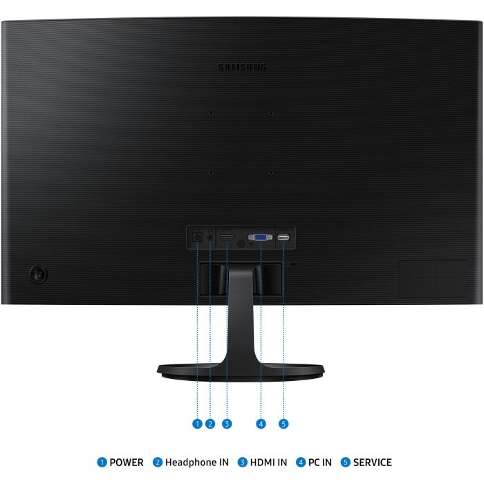 Samsung LS27D364GAU - Monitor de 27" Essential S36GD Full HD (1920x1080) 16:9 4ms en Negro 5 Samsung LS27D364GAU - Monitor de 27" Essential S36GD Full HD (1920x1080) 16:9 4ms en Negro 5