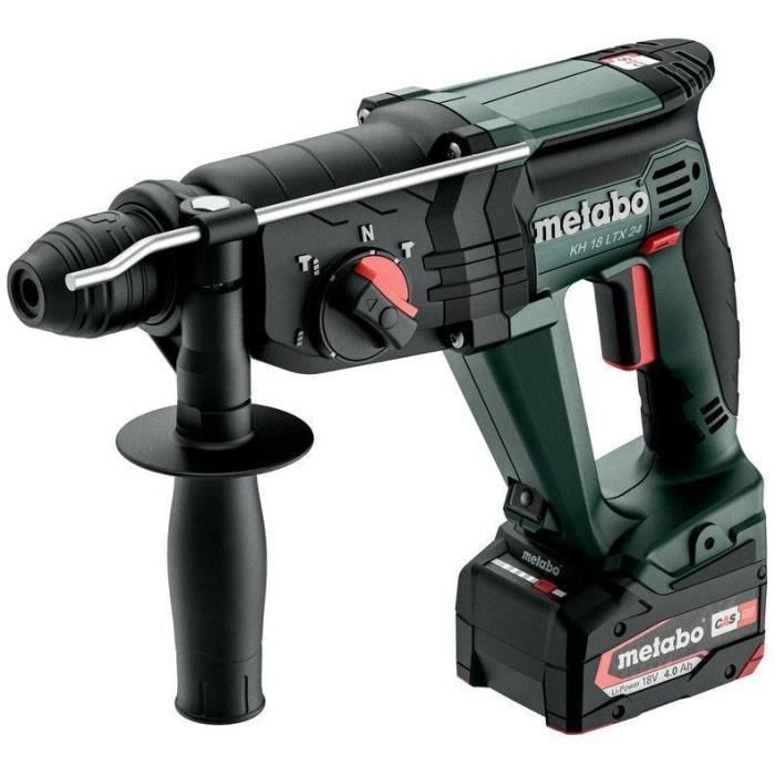 Metabo KH 18 LTX 24 Taladro percutor a batería 18 V con MetaBOX 165 L 0 Metabo KH 18 LTX 24 Taladro percutor a batería 18 V con MetaBOX 165 L 0