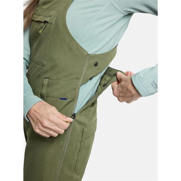 Pantalones para Nieve Burton Avalon Bib Verde 2 Pantalones para Nieve Burton Avalon Bib Verde 2