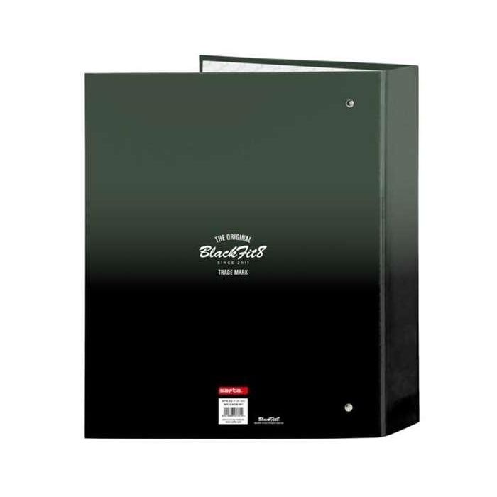 Carpeta de anillas BlackFit8 Gradient A4 Negro Verde militar (27 x 32 x 3.5 cm) 4 Carpeta de anillas BlackFit8 Gradient A4 Negro Verde militar (27 x 32 x 3.5 cm) 4