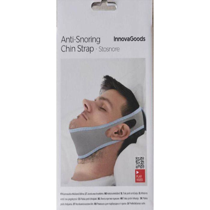 Inde Banda Antirronquidos Stosnore 11.5 cm Largo x 4 cm Ancho x 19 cm Alto (21 Unidades)