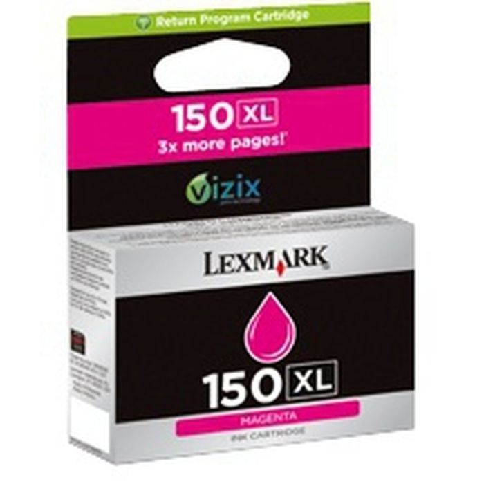 Cartucho de Tinta Original Lexmark 150XL Magenta