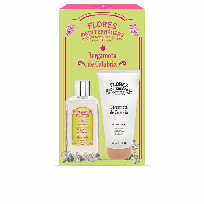 Alvarez Gomez Flores Mediterráneas Bergamota de Calabria Estuche 2 pz Eau de Toilette y Loción Corporal Mujer Cítrica