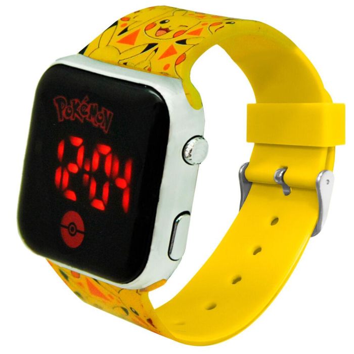 Kids Licensing Pok4320 Reloj LED Pokémon Pikachu para niños, con funciones de hora, fecha completa y 12 horas. A pilas. Ideal para +4 años. 2 Kids Licensing Pok4320 Reloj LED Pokémon Pikachu para niños, con funciones de hora, fecha completa y 12 horas. A pilas. Ideal para +4 años. 2