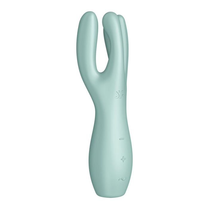 Satisfyer Threesome 3 vibrador verde 4 Satisfyer Threesome 3 vibrador verde 4