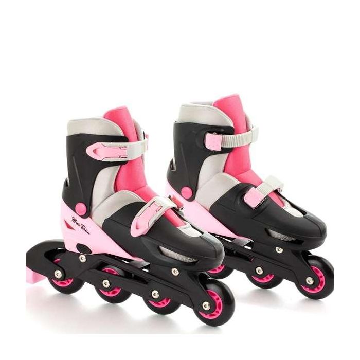 Patines 4 en linea rosa ajustable talla m ( 35/38) Patines 4 en linea rosa ajustable talla m ( 35/38)