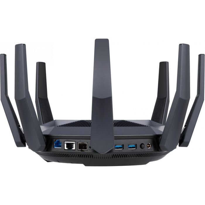 ASUS RT-AX89X Router WiFi 6 AX6000 Dual Band Negro 8 Antenas 2.4GHz 5GHz Ethernet MU-MIMO Mesh 2 Puertos USB 3.0 5 ASUS RT-AX89X Router WiFi 6 AX6000 Dual Band Negro 8 Antenas 2.4GHz 5GHz Ethernet MU-MIMO Mesh 2 Puertos USB 3.0 5