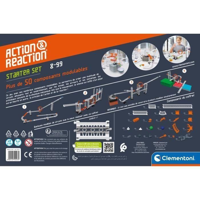 CLEMENTONI Action & Reaction - Starter set 4 CLEMENTONI Action & Reaction - Starter set 4