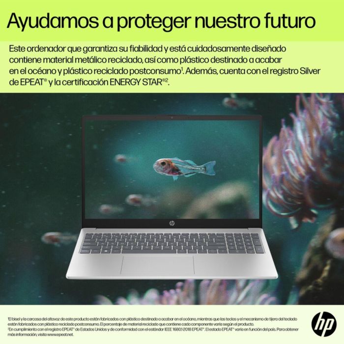 HP 15-fd0035ns Intel® Core™ i3 i3-N305 Portátil 39,6 cm (15.6") Full HD 8 GB DDR4-SDRAM 256 GB SSD Wi-Fi 6E (802.11ax) Windows 11 Home Blanco 7