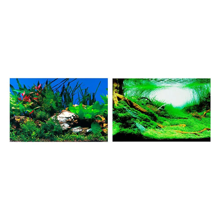 Ferplast Fondo para Acuario Doble Cara Blu 9053 120x50 cm
