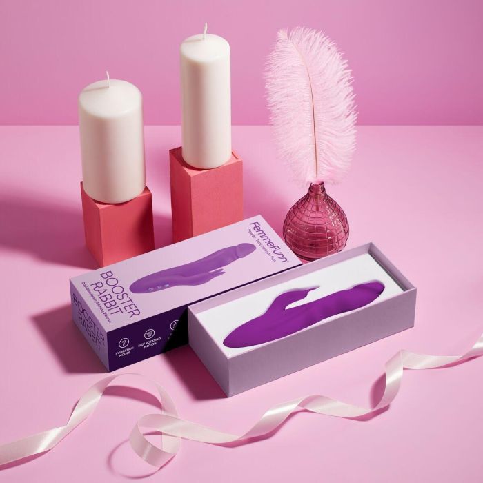 Vibrador Punto G FemmeFunn Rabbit Morado 2 Vibrador Punto G FemmeFunn Rabbit Morado 2