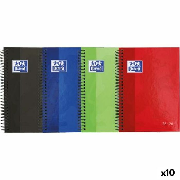 Agenda Oxford SCHOOL 1/4 15 x 21 cm 2025-2026 (10 Unidades) 0 Agenda Oxford SCHOOL 1/4 15 x 21 cm 2025-2026 (10 Unidades) 0