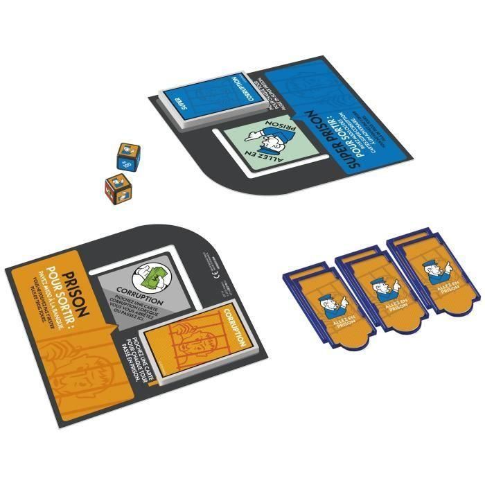 Monopoly Go to Jail Expansion, hace que el clásico juego Monopoly sea más divertido y rápido, juegos de mesa, de 2 a 6 jugadores, 40 m 3 Monopoly Go to Jail Expansion, hace que el clásico juego Monopoly sea más divertido y rápido, juegos de mesa, de 2 a 6 jugadores, 40 m 3
