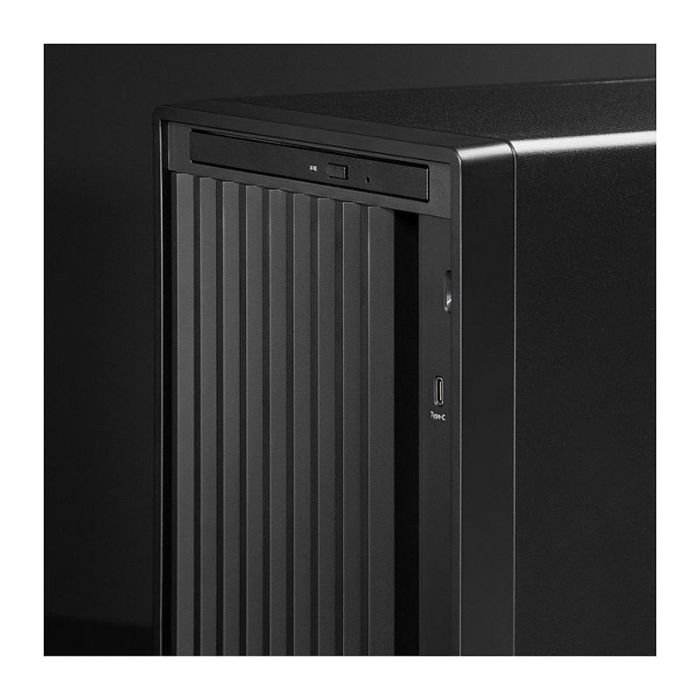 Chieftec BS-20B-OP Caja de PC Midi Tower Negra Gamer UNI Series para PC Hogar / Oficina micro ATX, Mini-ITX 5