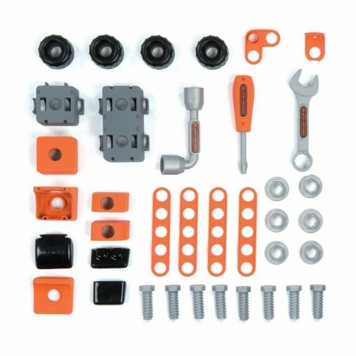 Black + Decker Caja Bricolo Box - Maletín de Herramientas para Niños a Partir de 3 Años con Accesorios 1