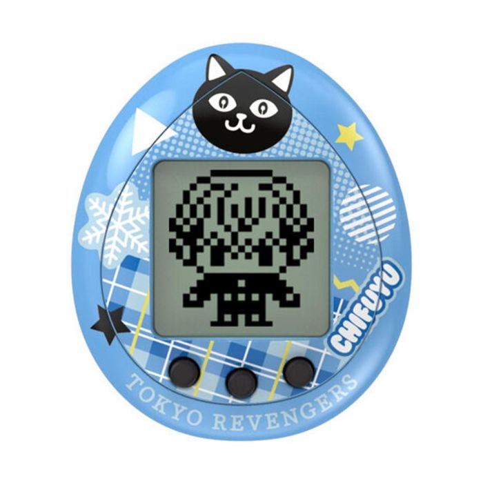 BANDAI Figura soporte Chifuyu + Tamagotchi Hugmy Tokyo Revengers 1 BANDAI Figura soporte Chifuyu + Tamagotchi Hugmy Tokyo Revengers 1