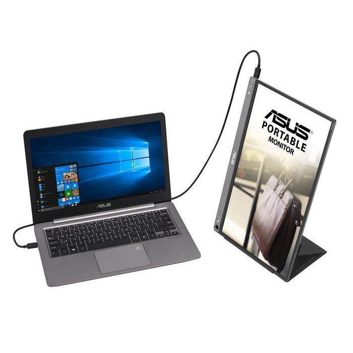 ASUS ZenScreen MB16ACE Monitor Portátil 15.6" Full HD 1920x1080 IPS USB-C Híbrido Anti-Parpadeo Luz Azul Baja Gris 5 ASUS ZenScreen MB16ACE Monitor Portátil 15.6" Full HD 1920x1080 IPS USB-C Híbrido Anti-Parpadeo Luz Azul Baja Gris 5