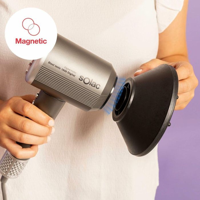 Secador de Pelo Solac SB7950 Gris 1600 W 7