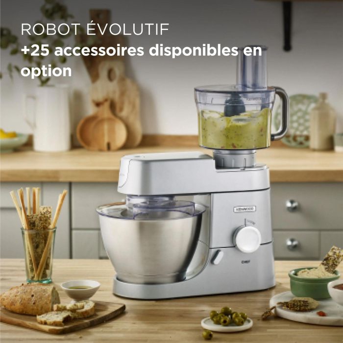 Kenwood KVC3100S Robot Chef Pastelero - Inoxidable - 4.6L 1 Kenwood KVC3100S Robot Chef Pastelero - Inoxidable - 4.6L 1