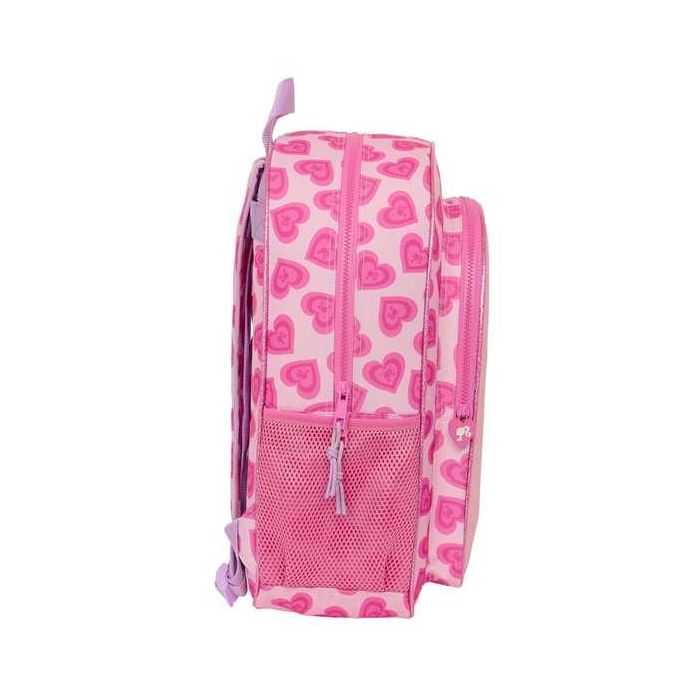Safta Mochila Adaptable Carro Barbie Love 33x42x14cm 3 Safta Mochila Adaptable Carro Barbie Love 33x42x14cm 3