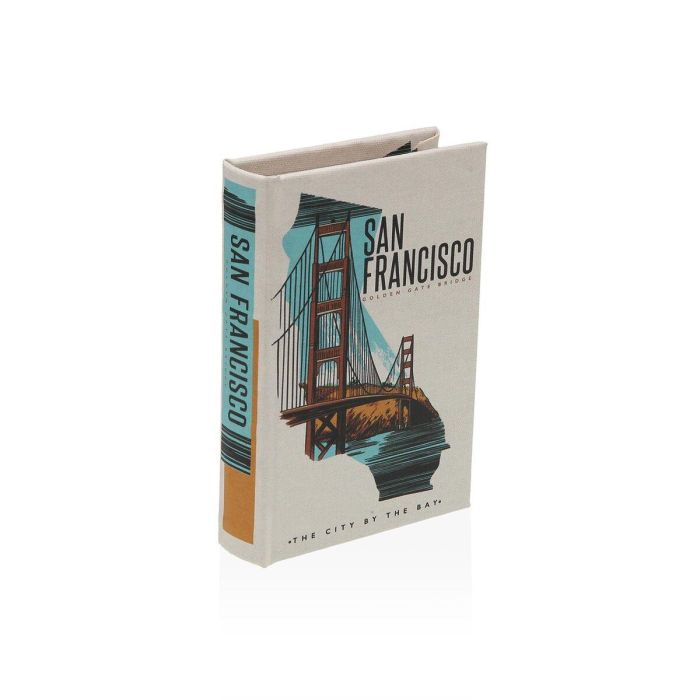 Libro de Decoración San Francisco Versa - Caja Libro 2.8x13.5x9.5 cm (2 Unidades) 1 Libro de Decoración San Francisco Versa - Caja Libro 2.8x13.5x9.5 cm (2 Unidades) 1