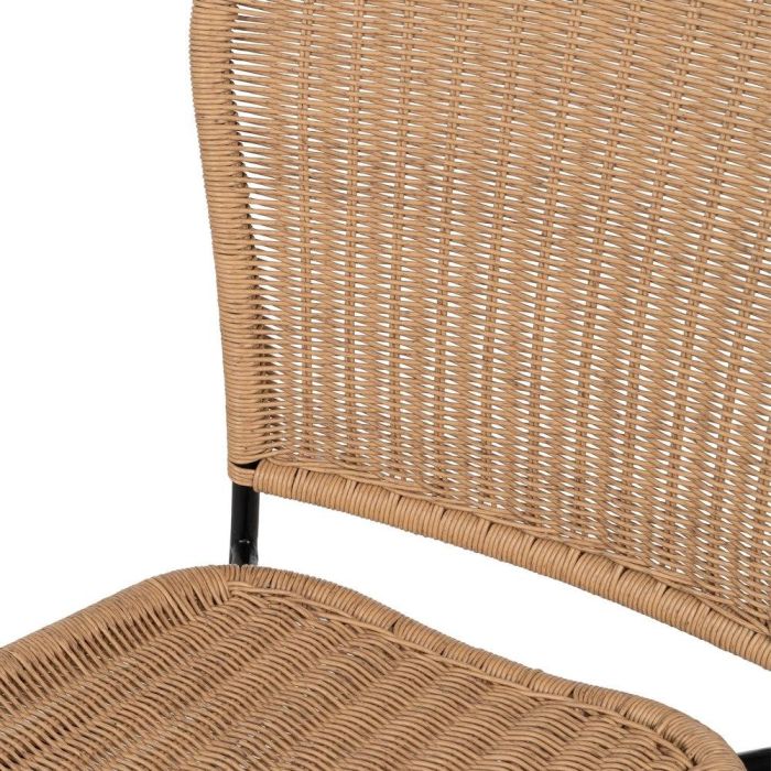 Taburete Natural Pe-Acero Salón 59 X 59 X 116,50 cm