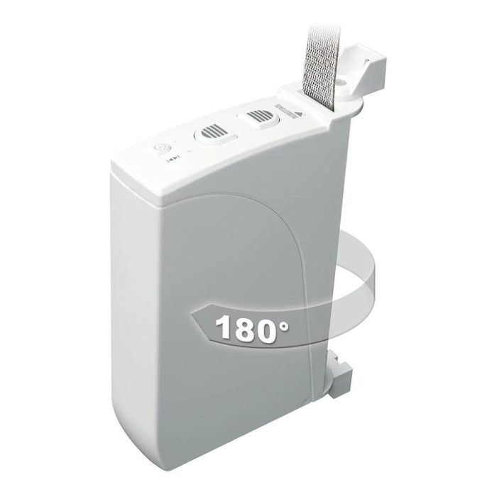 Schellenberg Recogedor Eléctrico Rollo Power 35 22637, Enrollador de Correa Manual para Persianas