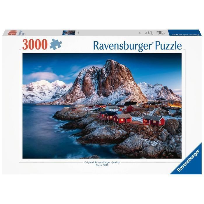 Ravensburger Rompecabezas 17081 Lofoten, Noruega 3000 piezas para adultos y niños a partir de 12 años, multicolor 2